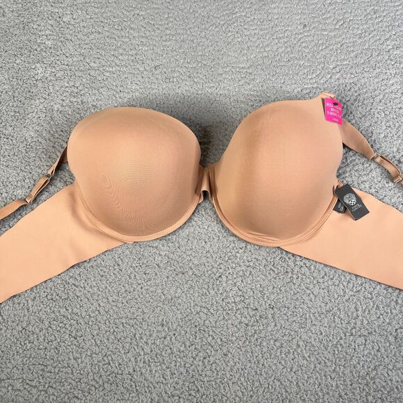 Vince Camuto Bra Womens 42D Tan Beige Full Figure Spacer T Shirt Cup NEW - Picture 1 of 8